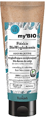 Біокрем для ніг - Farmona My’Bio Finnish Nourish Feet Bio-Cream Blue Algae — фото N1