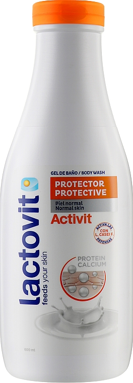 Гель для душа "Activit" - Lactovit Activit Protective Shower Gel — фото N1