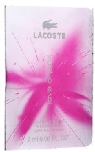 Духи, Парфюмерия, косметика Lacoste Love of Pink - Туалетная вода (пробник)