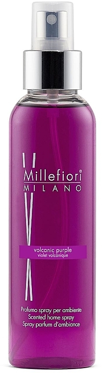 Ароматичний спрей для дому "Вулканічний фіолетовий" - Millefiori Milano Natural Volcanic Purple Home Spray — фото N1