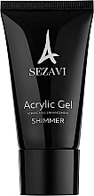 Духи, Парфюмерия, косметика Поли-гель для ногтей - Sezavi Acrylic Gel Shimmer