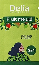 Крем для лица и тела 2 в 1 с ароматом манго - Delia Cosmetics Fruit Me Up! (пробник) — фото N1