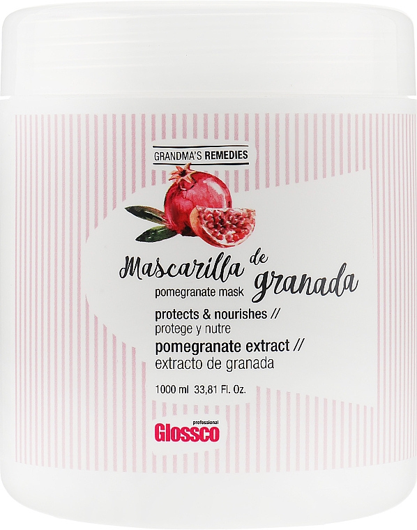 Маска для волос с гранатом - Glossco Grandma's Remedies Pomegranate Mask