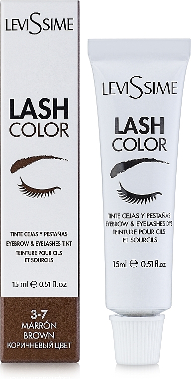 УЦЕНКА Краска для бровей и ресниц - LeviSsime Lash Color * — фото N1