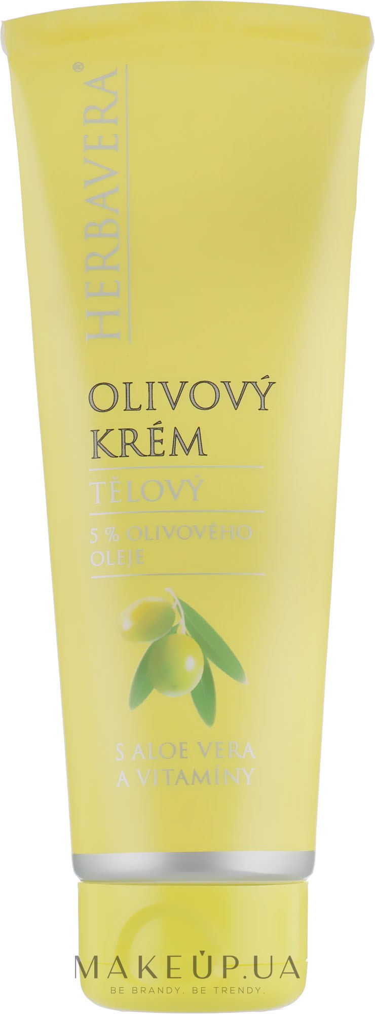 Оливковий крем для рук - Herbavera — фото 120ml