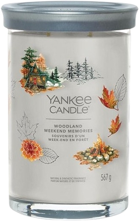 Ароматична свічка в склянці "Woodland Weekend Memories", 2 ґноти - Yankee Candle Singnature — фото N1