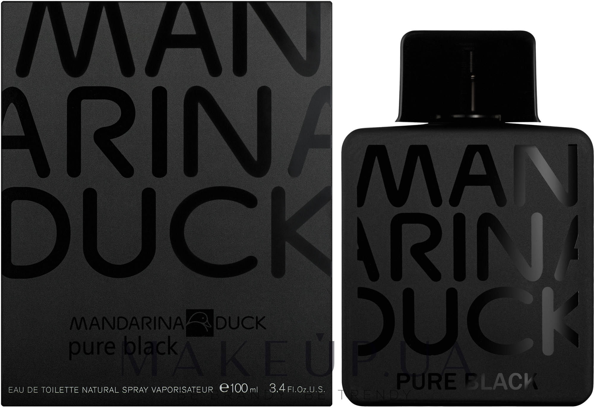 Mandarina Duck Pure Black - Туалетная вода — фото 100ml