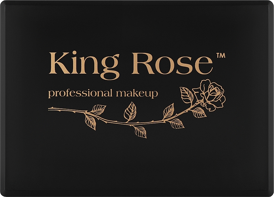 Професійна палетка тіней для повік, 88 кольорів, 88Р03 - King Rose — фото N2