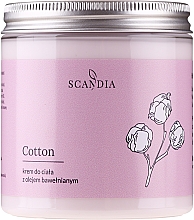 Парфумерія, косметика Крем для тіла "Бавовна" - Scandia Cosmetics Cotton