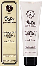 Taylor of Old Bond Street Sandalwood Aftershave Gel - Гель после бритья — фото N2