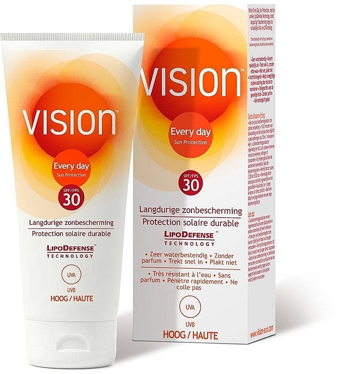 Солнцезащитный крем SPF30 - Vision Every Day Sun Protection SPF30 Sun Cream — фото N1