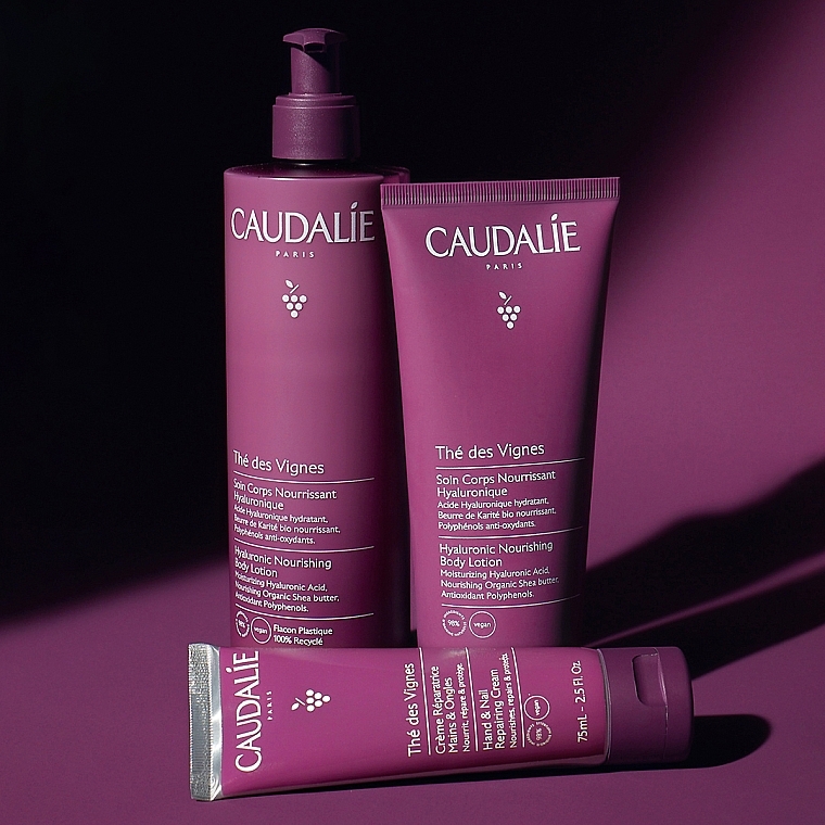 Caudalie The Des Vignes Nourishing Body Lotion - Живильний лосьйон для тіла (з дозатором) — фото N2