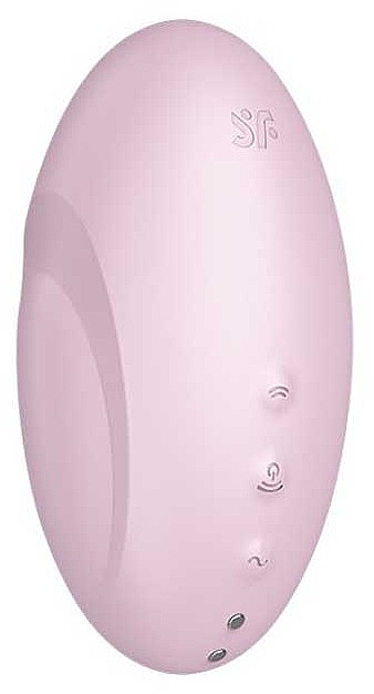 Вакуумный стимулятор клитора, розовый - Satisfyer Vulva Lover 3 Air Pulse Stimulator & Vibrator Pink — фото N2