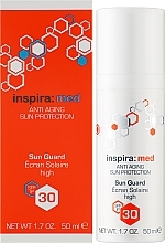 Сонцезахисний anti-age крем SPF 30 - Inspira:cosmetics Med Anti-Aging Sun Guard — фото N4