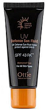 Духи, Парфюмерия, косметика Крем солнцезащитный - Ottie UV Defense Sun Fluid SPF43 / PA++ (мини)