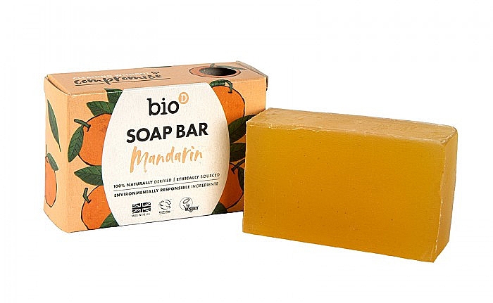 Мило "Мандарин" - Bio-D Mandarin Soap Bar — фото N1