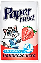 Парфумерія, косметика Носовички одношарові "Полуниця" - Paper Next