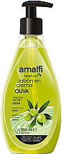 Парфумерія, косметика Крем-мило для рук "Olive" - Amalfi Cream Soap Hand
