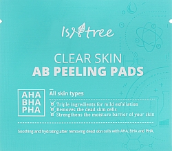 Духи, Парфюмерия, косметика Салфетки для пилинга - Isntree Clear Skin AB Peeling Pads (пробник)