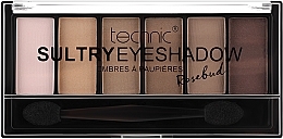Палетка теней для век - Technic Cosmetics Sultry 6 Shades Eyeshadow Palette — фото N2