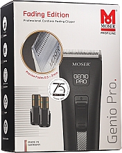 Машинка для підстригання волосся, чорна - Moser Genio Pro Fading Edition — фото N2