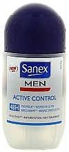 Парфумерія, косметика Дезодорант роликовий "Активний контроль" - Sanex Men Active Control Deodorant Roller