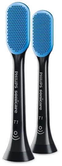 Насадки для зубної щітки для чищення язика - Philips Sonicare HX8072/11 TongueCare+ Black — фото N1