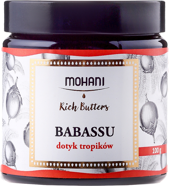 Масло для лица и тела "Бабассу" - Mohani Babassu Rich Batter — фото N3
