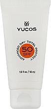 Духи, Парфюмерия, косметика УЦЕНКА Легкий флюид для лица с SPF50 - Yucos Advanced Day Total Protect SPF50 *