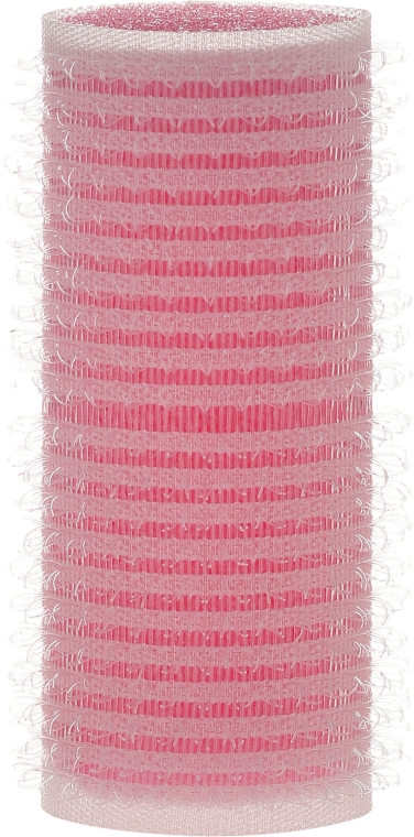 Бігуді на липучці 24/63 мм, рожеві - Ronney Professional Velcro Roller RA 00010 — фото N2