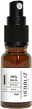 Духи, Парфюмерия, косметика Масляный спрей для рта "Sativa" 10% - Herbliz CBD Sativa Oil Mouth Spray 10%