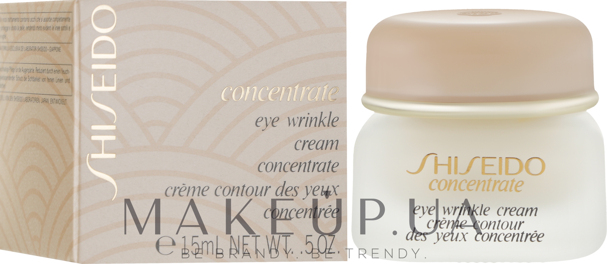 Крем для кожи вокруг глаз - Shiseido Concentrate Eye Wrinkle Cream — фото 15ml