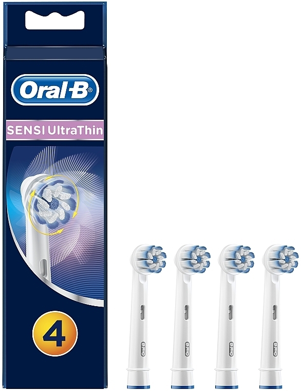 Сменные насадки для электрических зубных щеток, 4 шт - Oral-B Sensi UltraThin Toothbrush Heads