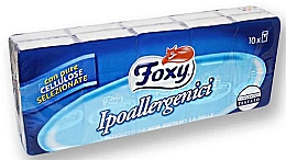 Духи, Парфюмерия, косметика Гипоаллергенные салфетки, 10 шт - Foxy Wipes