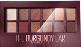 Духи, Парфюмерия, косметика УЦЕНКА Палетка теней для век - Maybelline New York The Burgundy Bar Palette *