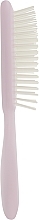 Расческа для волос, розовая с белым - Janeke Superbrush Small The Original — фото N2