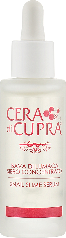 Живильна сироватка для обличчя з муцином равлика - Cera di Cupra Snail Slime Serum — фото N1