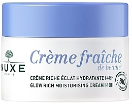 Зволожувальний крем для обличчя - Nuxe Creme Fraiche De Beaute Glow Rich Moisturising Cream 48H — фото N1