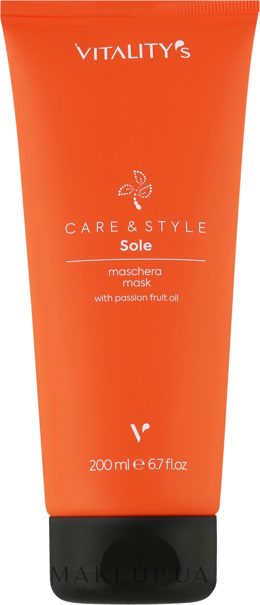 Маска для волосся після перебування на сонці - Vitality's C&S Sole Mask — фото 200ml