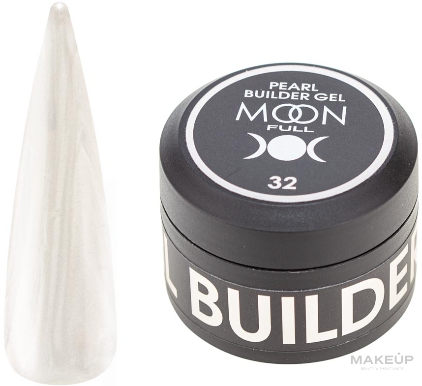 Моделирующий гель для ногтей - Moon Full Perl Builder Gel — фото 32