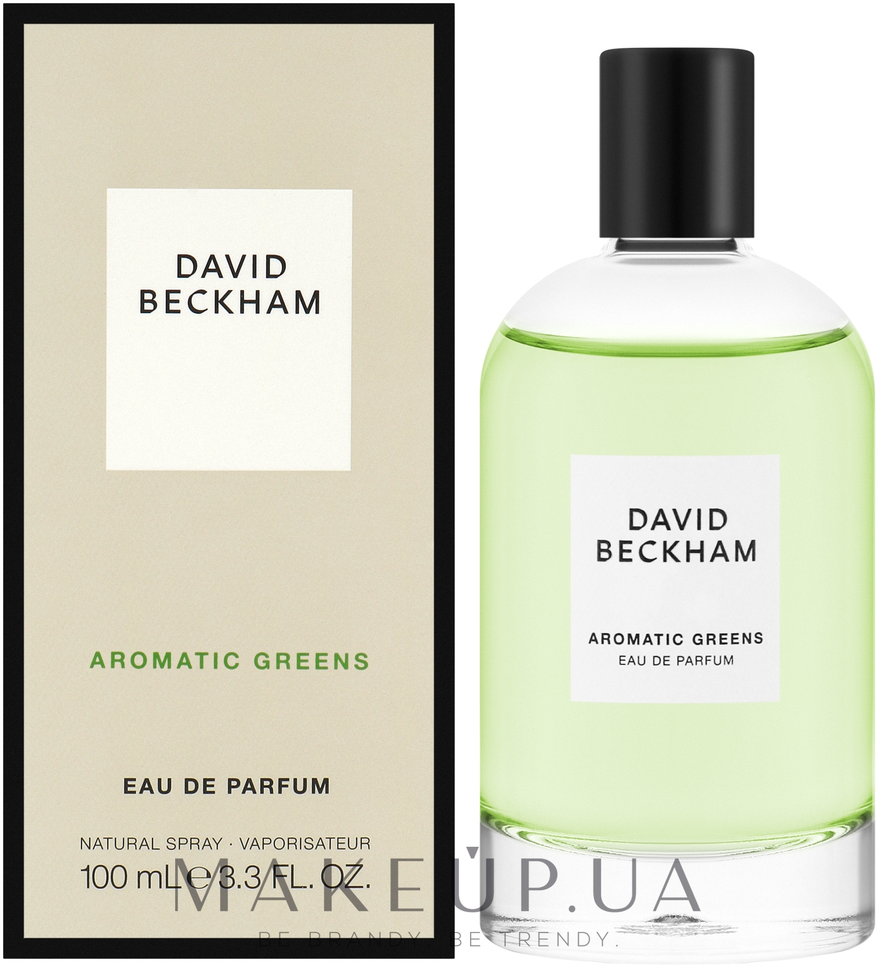 David Beckham Aromatic Greens - Парфумована вода — фото 100ml