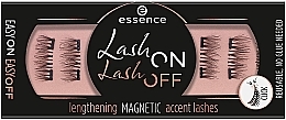 Парфумерія, косметика Накладні магнітні вії - Essence Lash On Lash Off 02 Lengthening Lashes