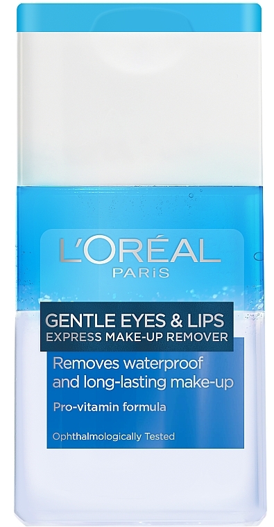 Средство для снятия водостойкого макияжа с глаз и губ для чувствительной кожи - L'Oreal Paris