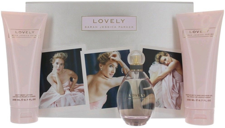 Sarah Jessica Parker Lovely - Набір (edp/100ml + s/g/200ml + b/l/200ml)