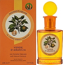 Monotheme Fine Fragrances Venezia Verde D'Arancia - Туалетна вода — фото N2