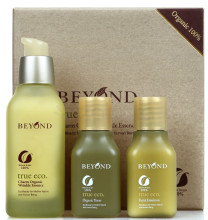 Парфумерія, косметика Есенція набір - Beyond True Eco Organic Wrinkle Essence (ton/35ml + emul/35ml + ess/50ml)