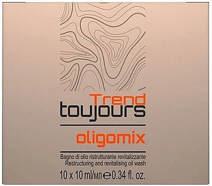 Реструктуризувальна та відновлювальна олія для волосся - Trend Toujours Oligomix  — фото N1