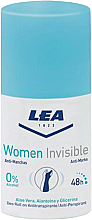 Шариковый дезодорант - Lea Women Invisible Aloe Vera Deodorant Roll-On — фото N1