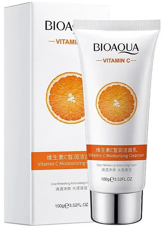 Піна для вмивання з вітаміном С - Bioaqua Vitamine C Facial Cleanser — фото N1