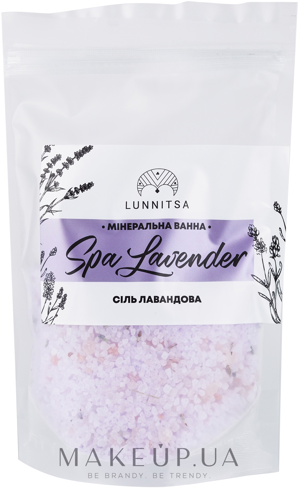 Мінеральна ванна "СПА Лаванда" - Lunnitsa SPA Lavender — фото 300g